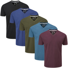 Load image into Gallery viewer, V-Neck T-Shirts 5 Pack
