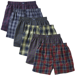 Woven Boxer Shorts 6 Pack